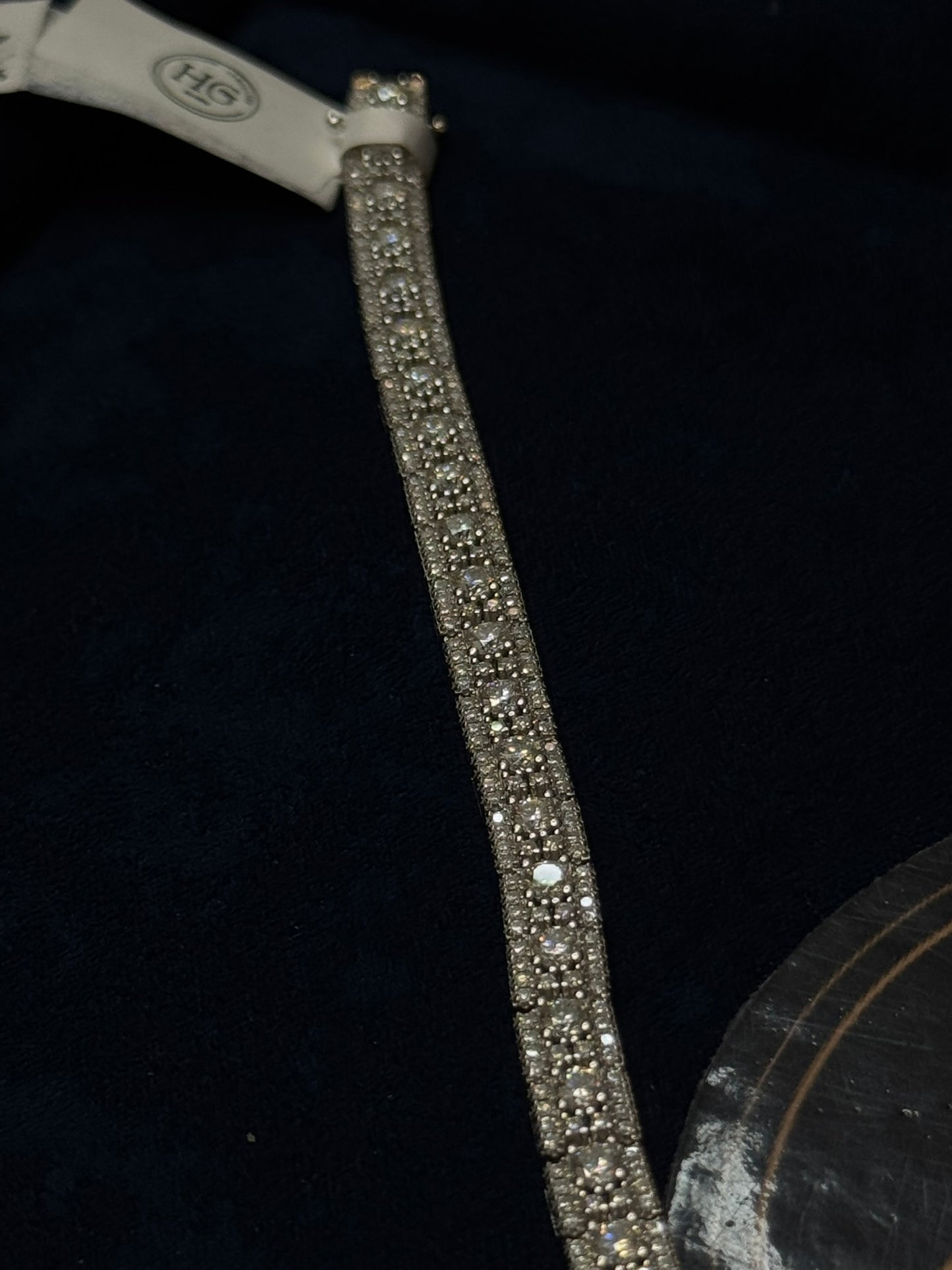 5.084 CTW "Cluster Tennis" Bracelet