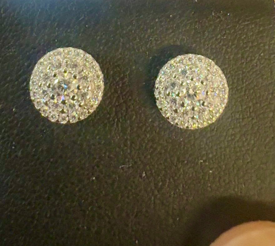 1 CTW 'MICRO PAVE 2 STEP CENTER' SET