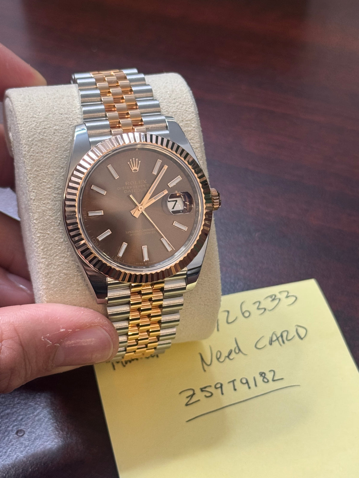 2025 126331 “Chocolate” 41mm