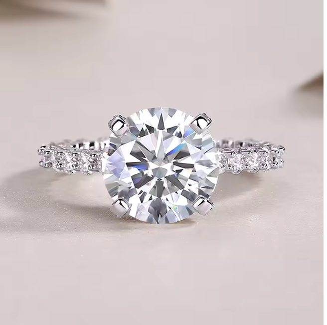 5CTW "The Glacier Throne" 3CT Solitary Round