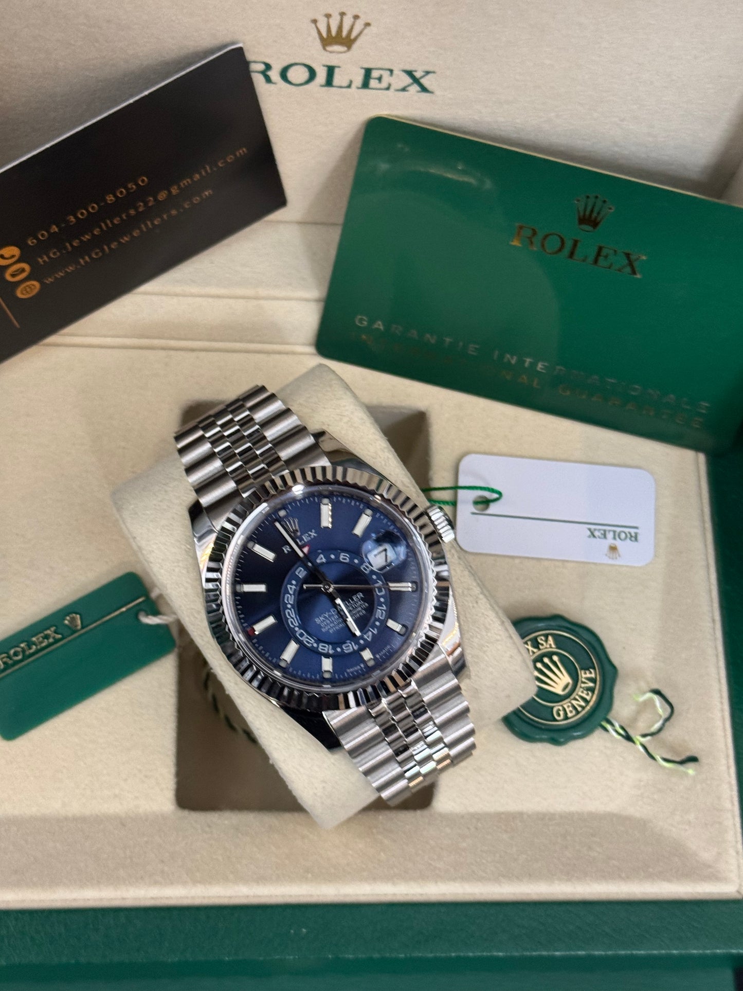 336934 “Blue” Skydweller Jubilee 42mm