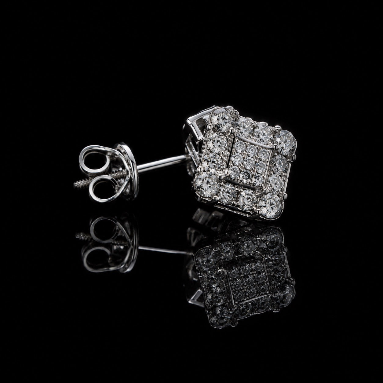 2CTW Square Pave with raised corner and (Twist back)