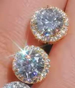 1.5 CT FLOWER SET STUDS