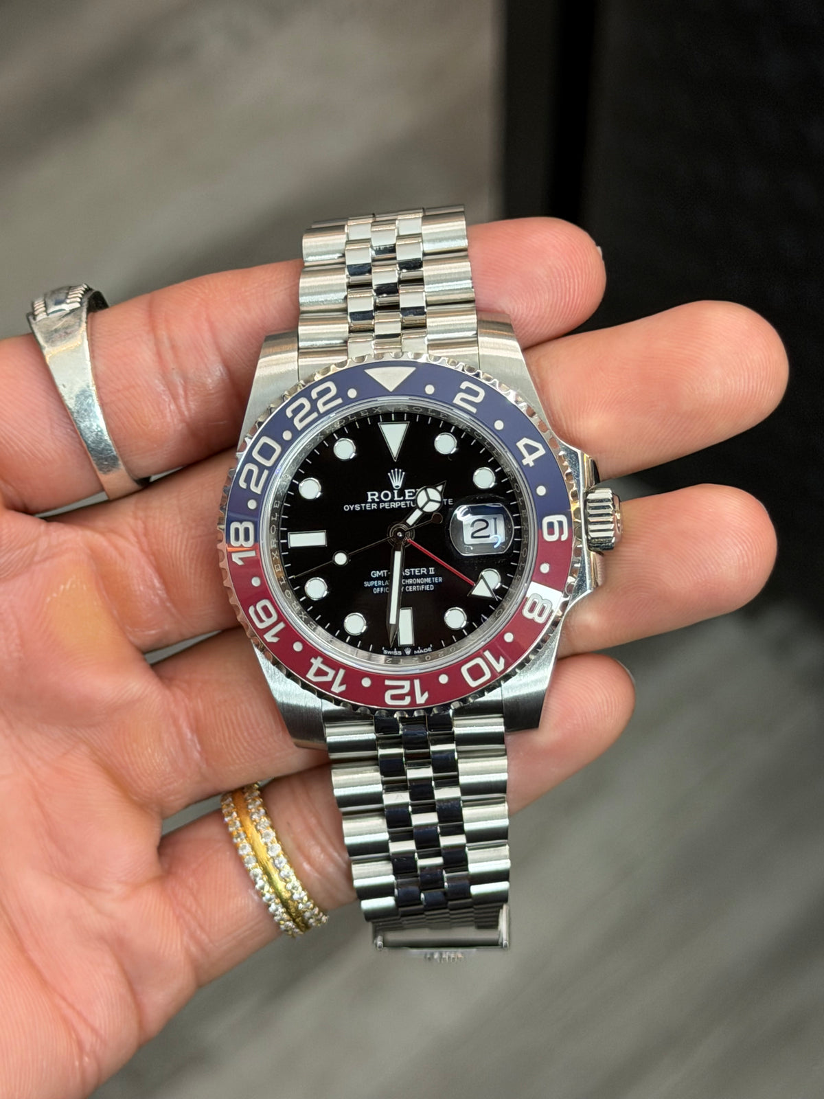 2025 126710BLNO “PEPSI” 40mm
