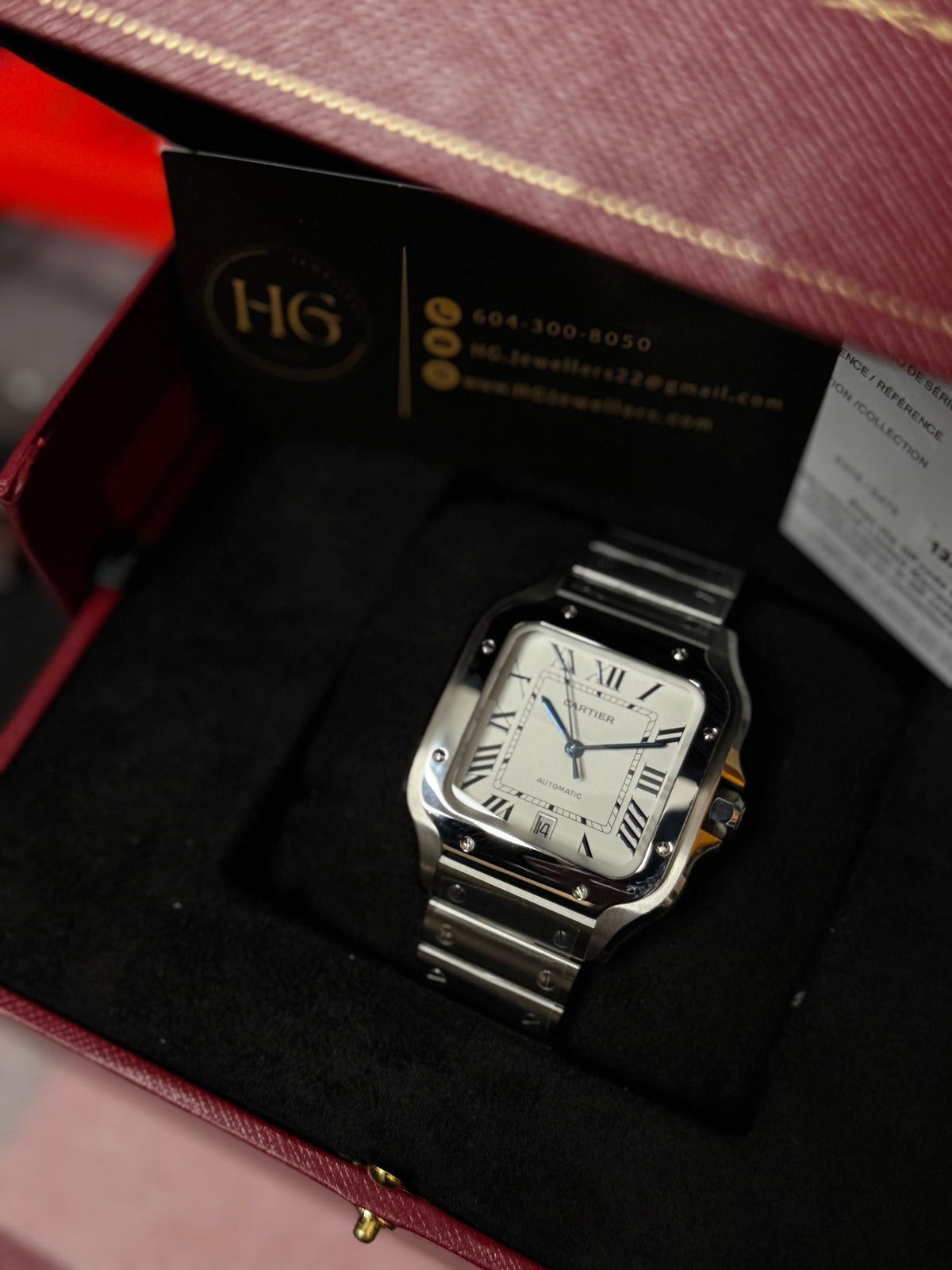 WSSA0018 Santos de Cartier 39mm
