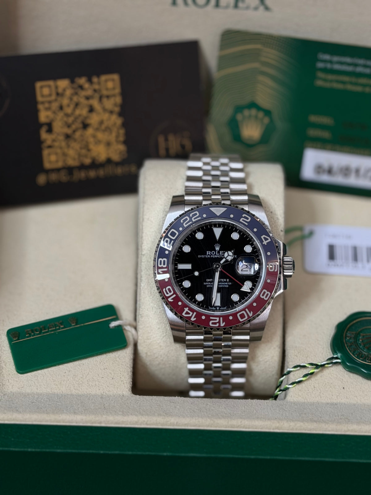 2025 126710BLNO “PEPSI” 40mm