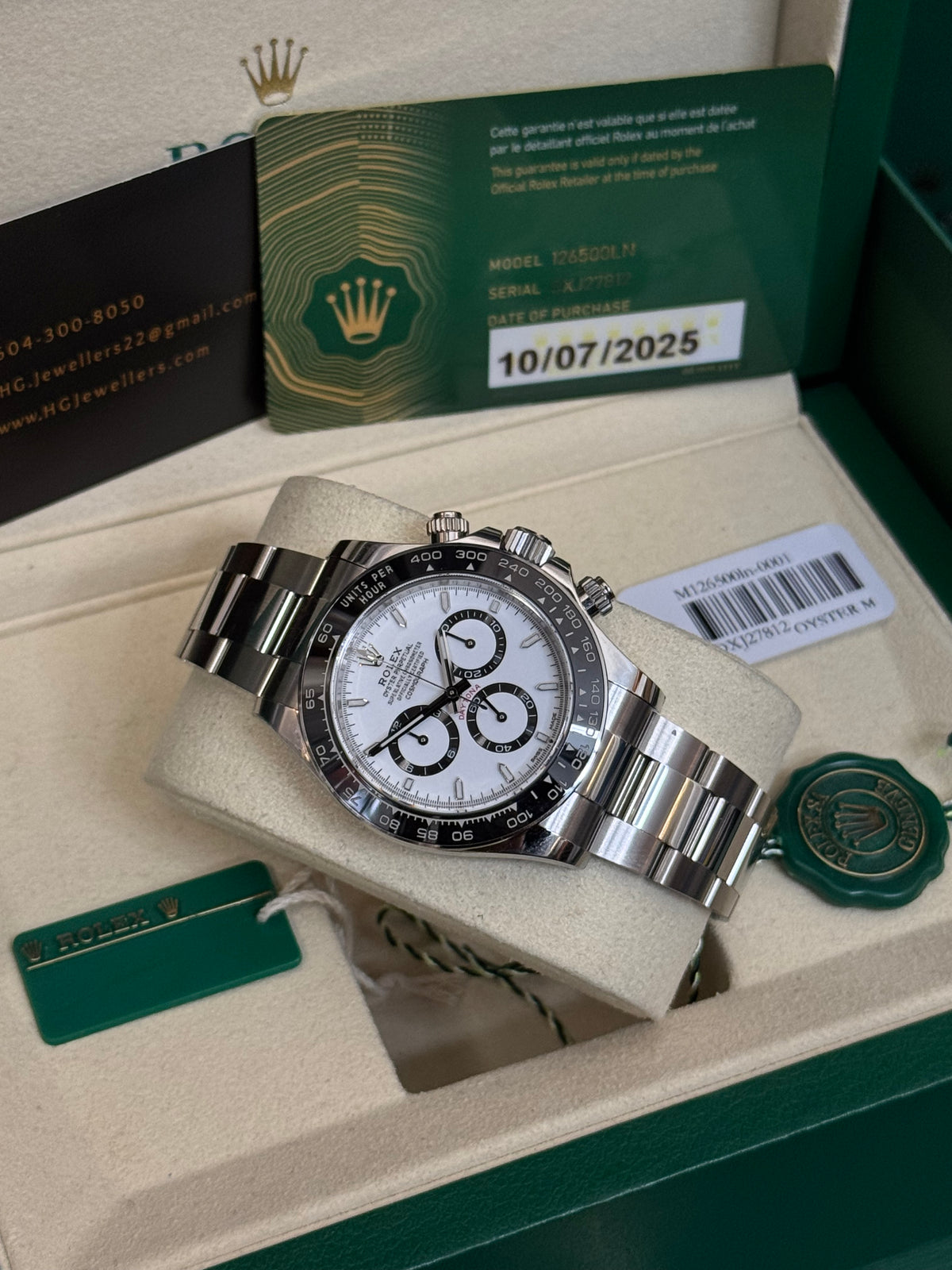 2026 126500LN Daytona “Panda” 40mm