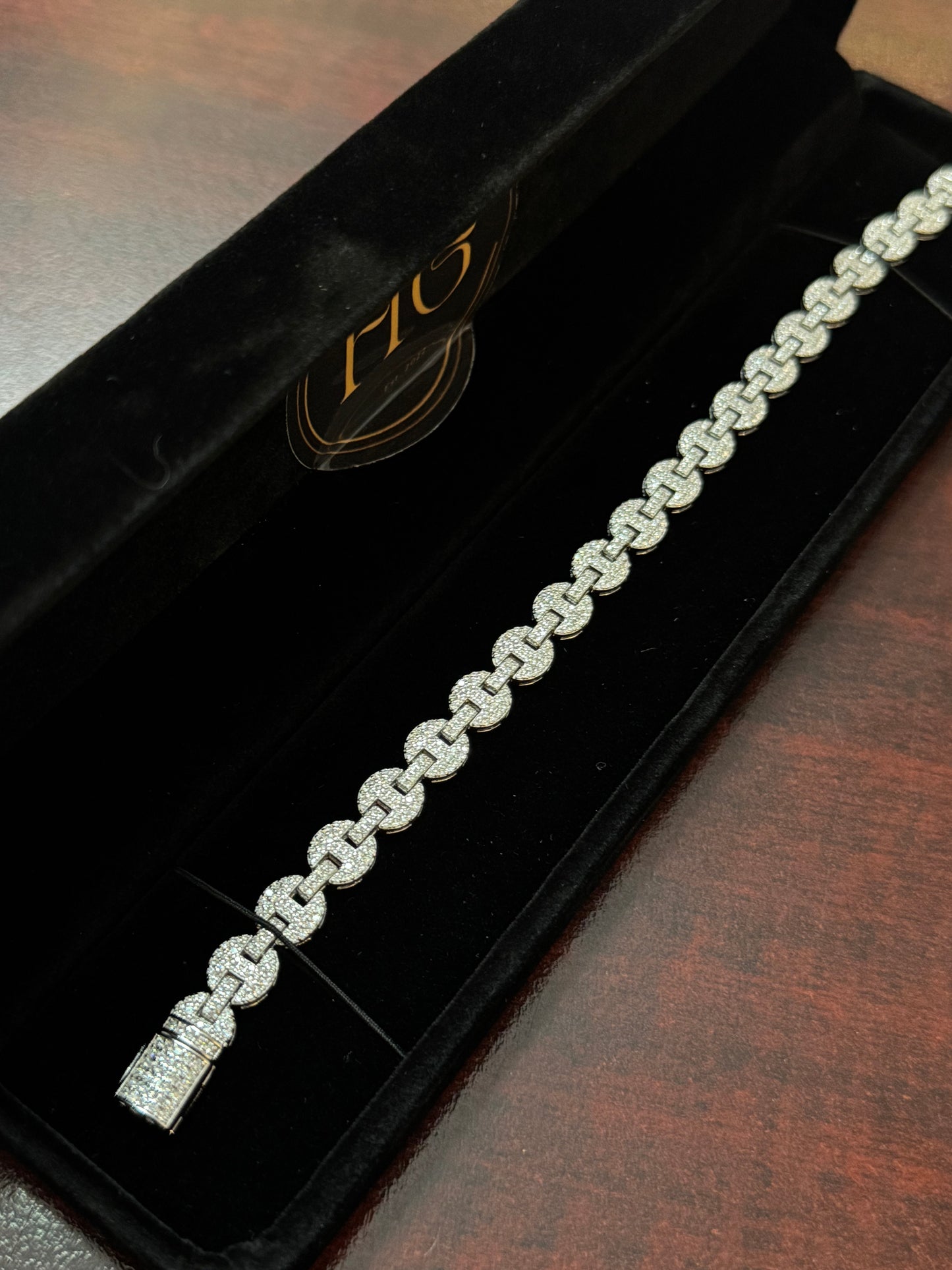 14CTW Gucci Link Bracelet 8mm