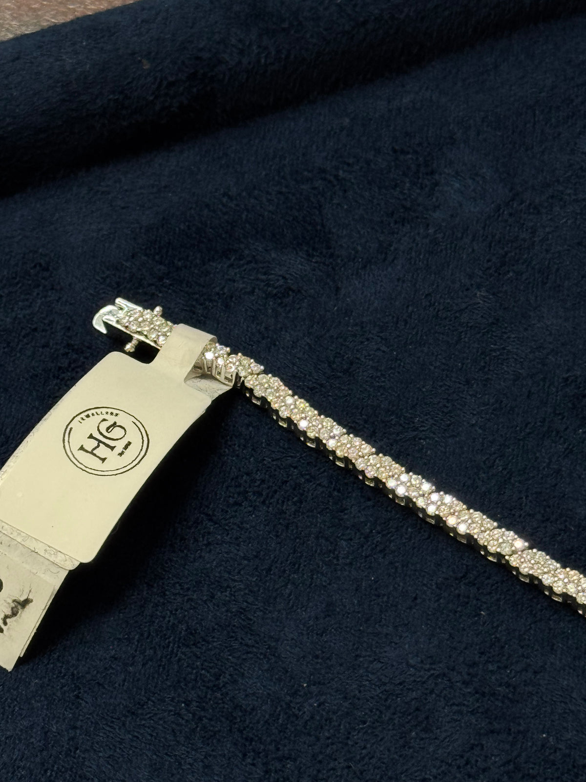 2.5CTW “Marquise Pave” Tennis Bracelet