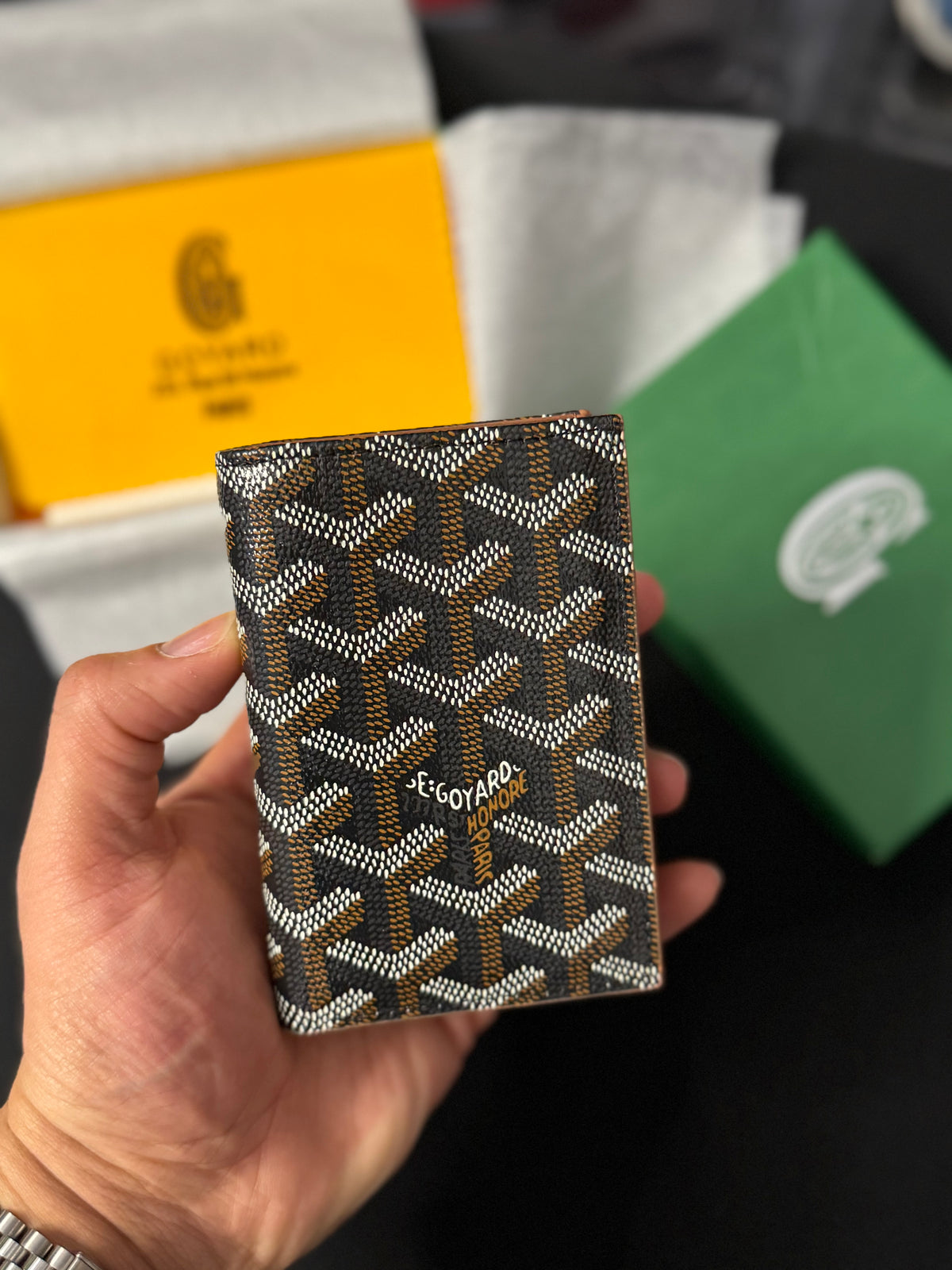 Saint-Pierre Bifold Wallet Black/Tan