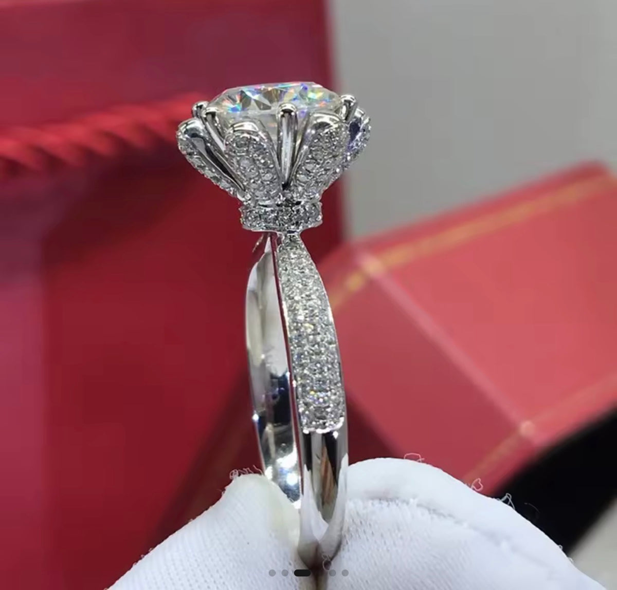 2 CTW “Crown Royale” Solitaire Ring