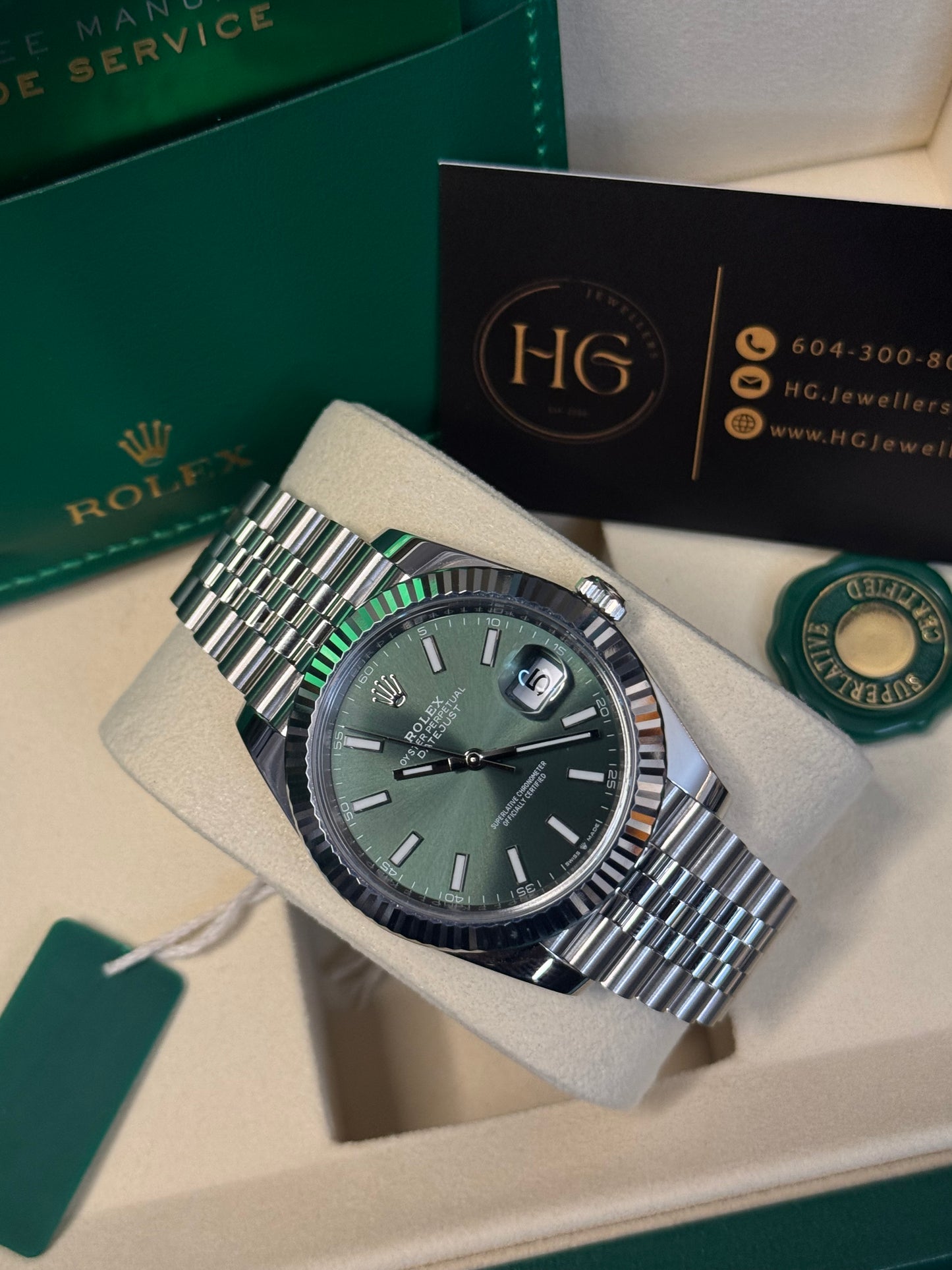2026 126334 “green” 41mm