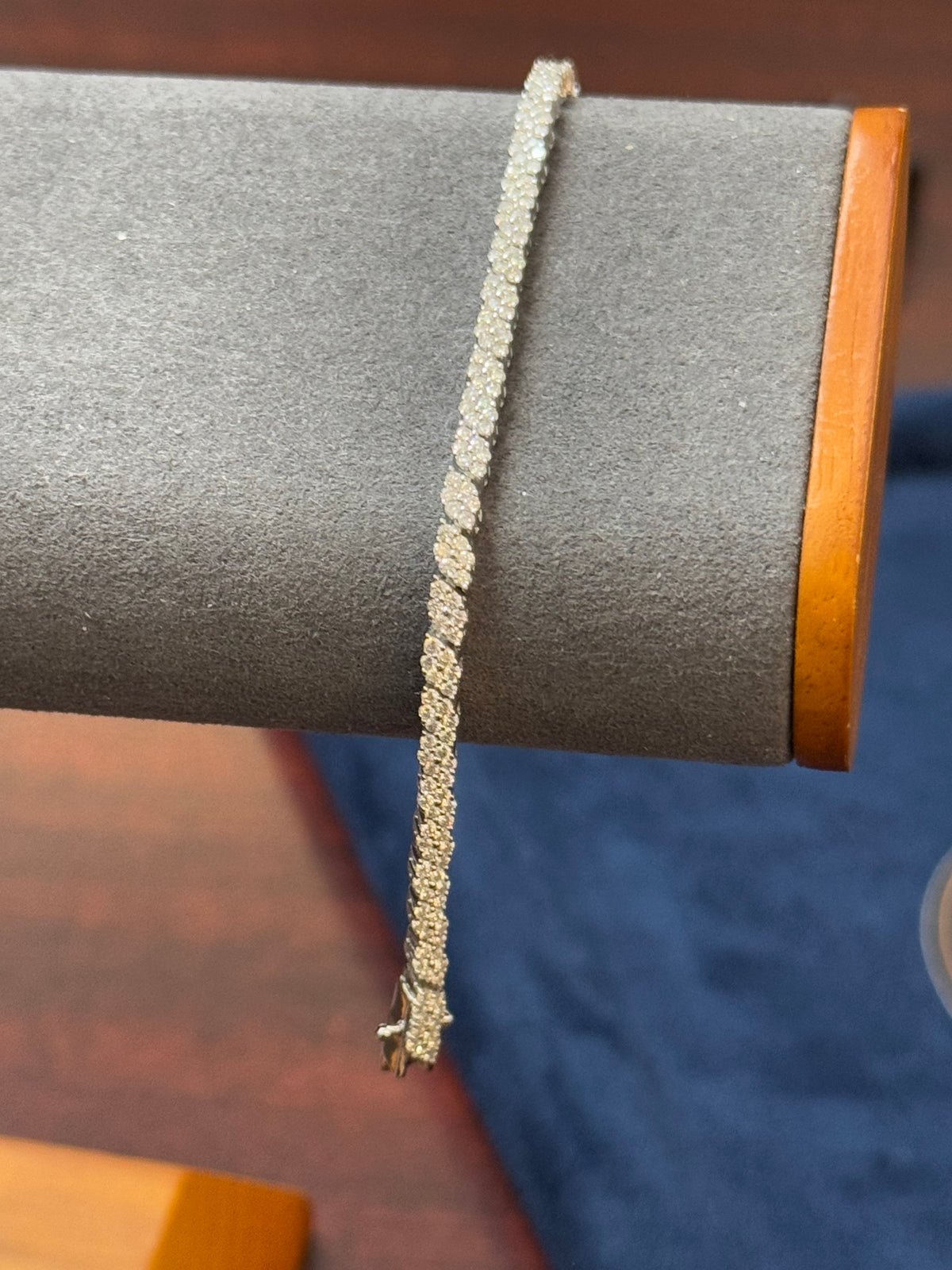 2.5CTW “Marquise Pave” Tennis Bracelet