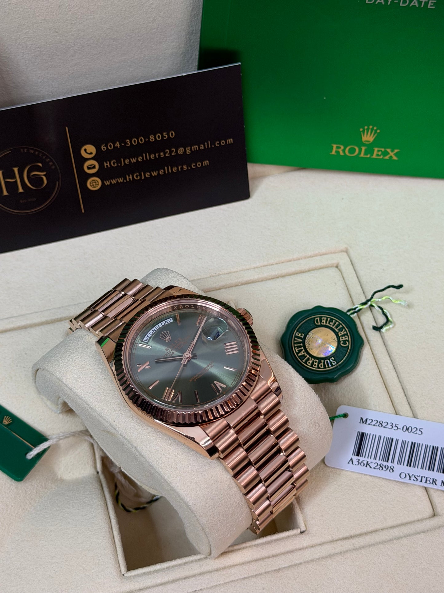 2026 228235 “Olive” 40mm