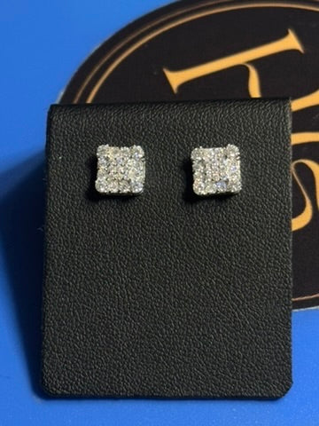 2CTW Square Pave with raised corner and (Twist back)