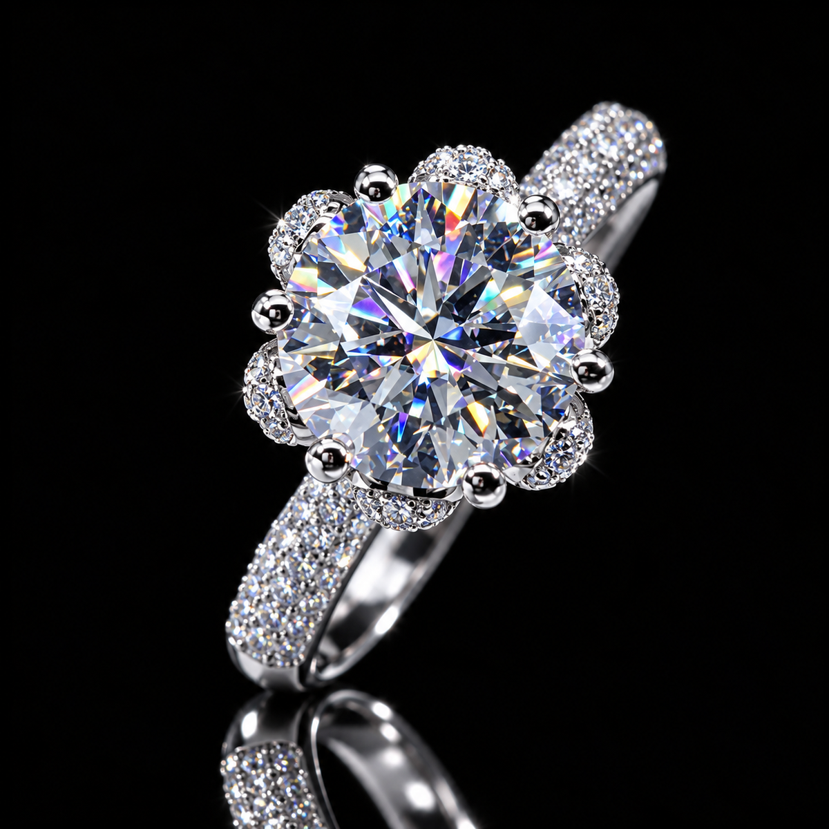 2 CTW “Crown Royale” Solitaire Ring