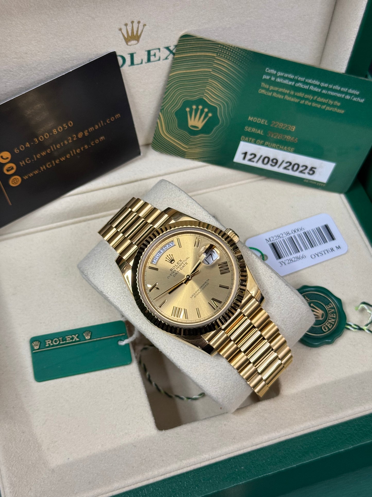 2025 228238 “Champagne” 40mm