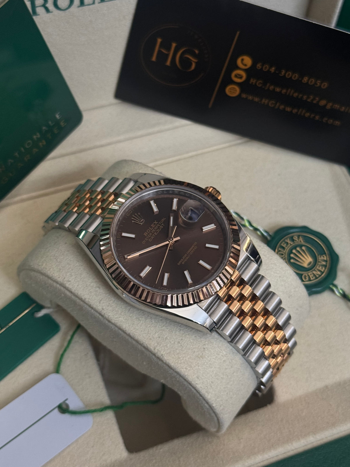 2025 126331 “Chocolate” 41mm