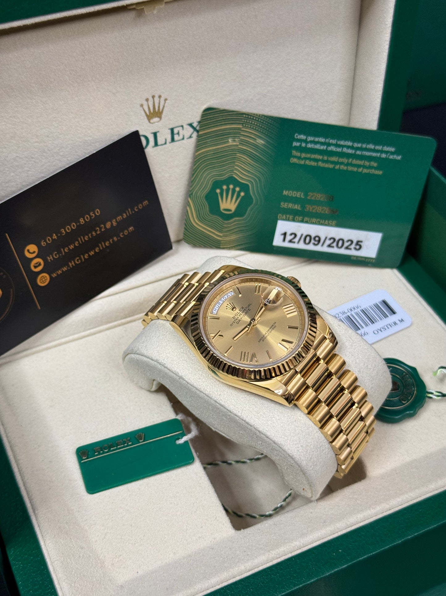 2025 228238 “Champagne” 40mm