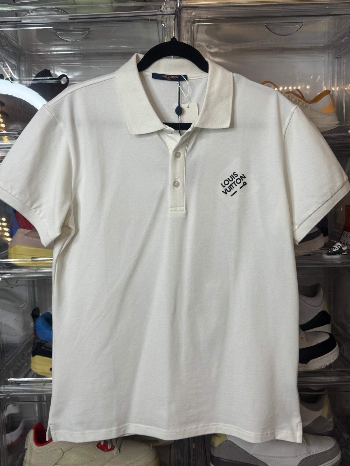 CLASSIC Polo shirt “White” Signature Logo