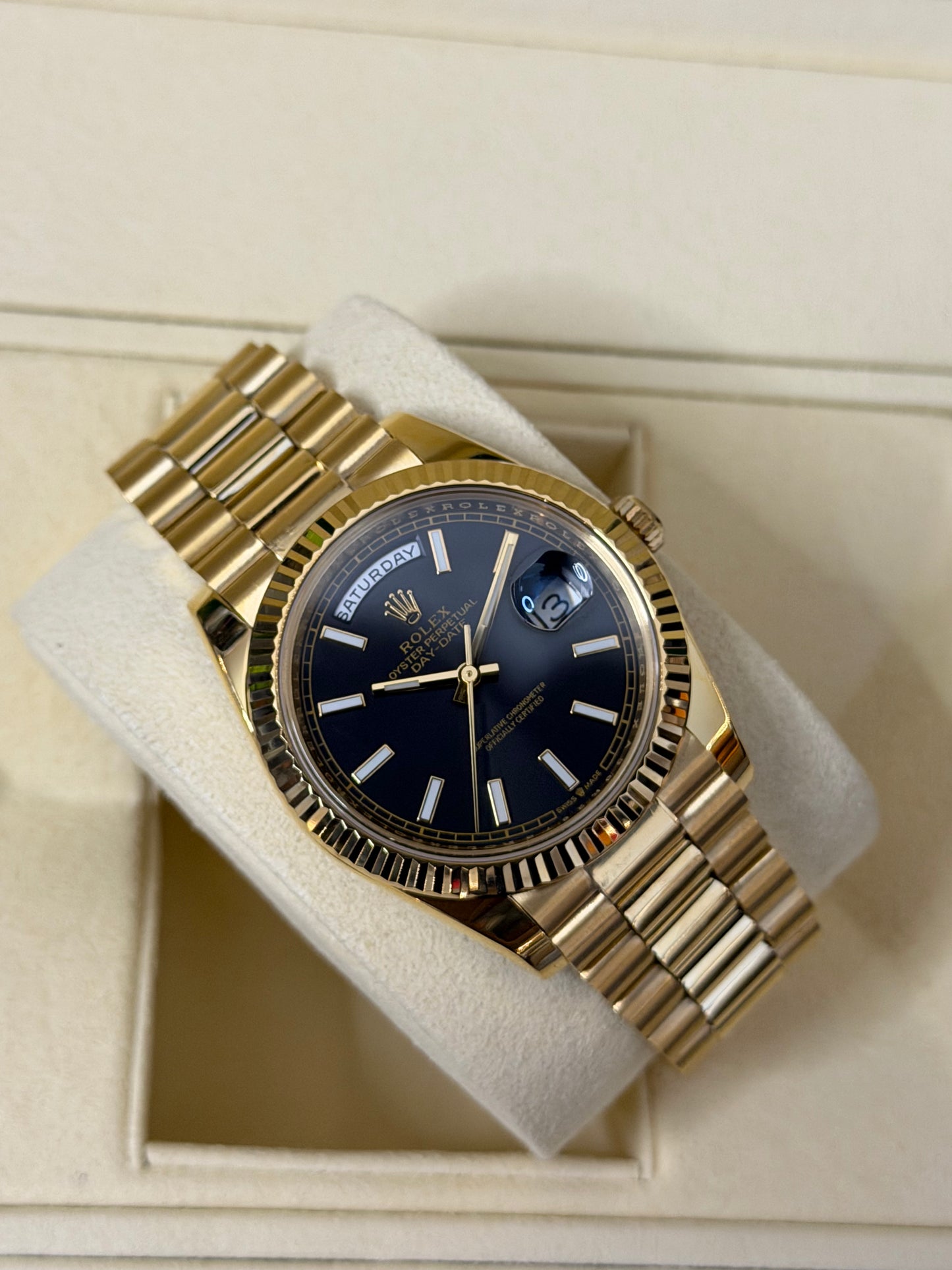 2026 228238 "black" Daydate 40mm