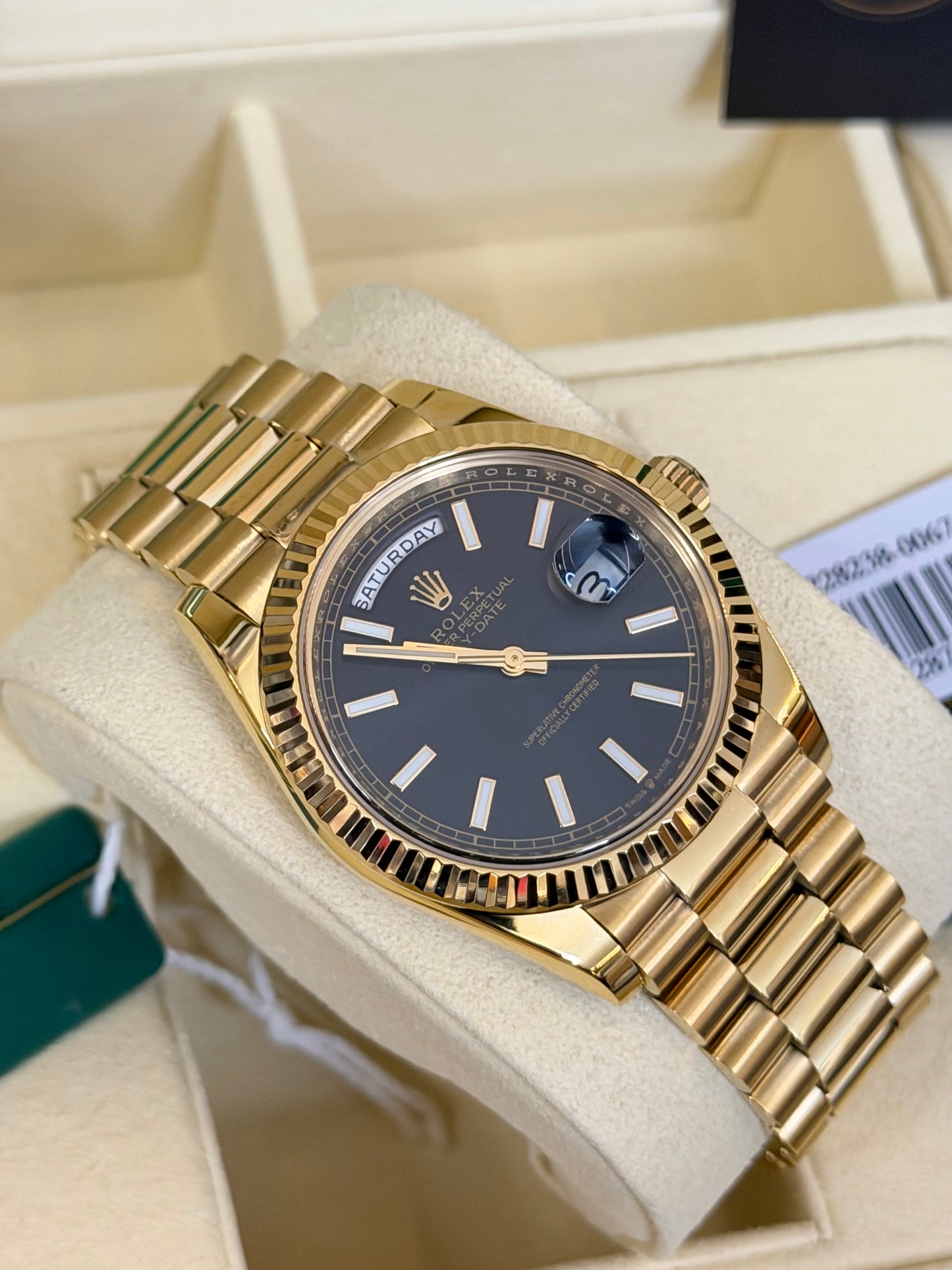 2026 228238 "black" Daydate 40mm