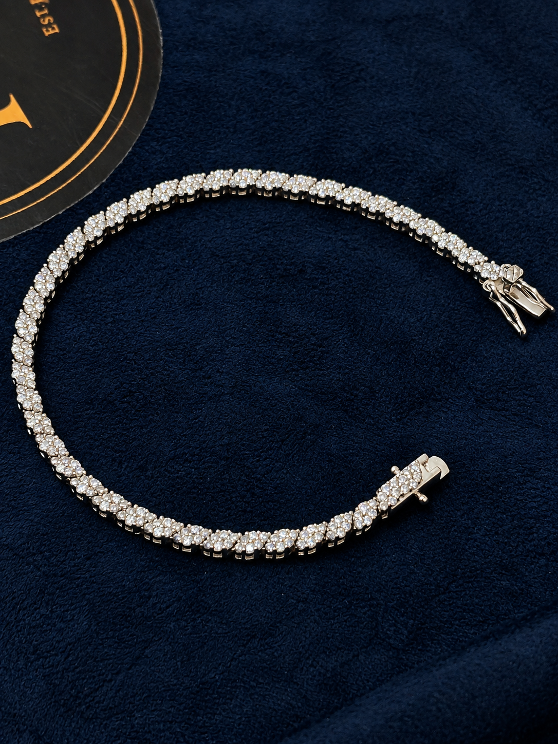 2.5CTW “Marquise Pave” Tennis Bracelet