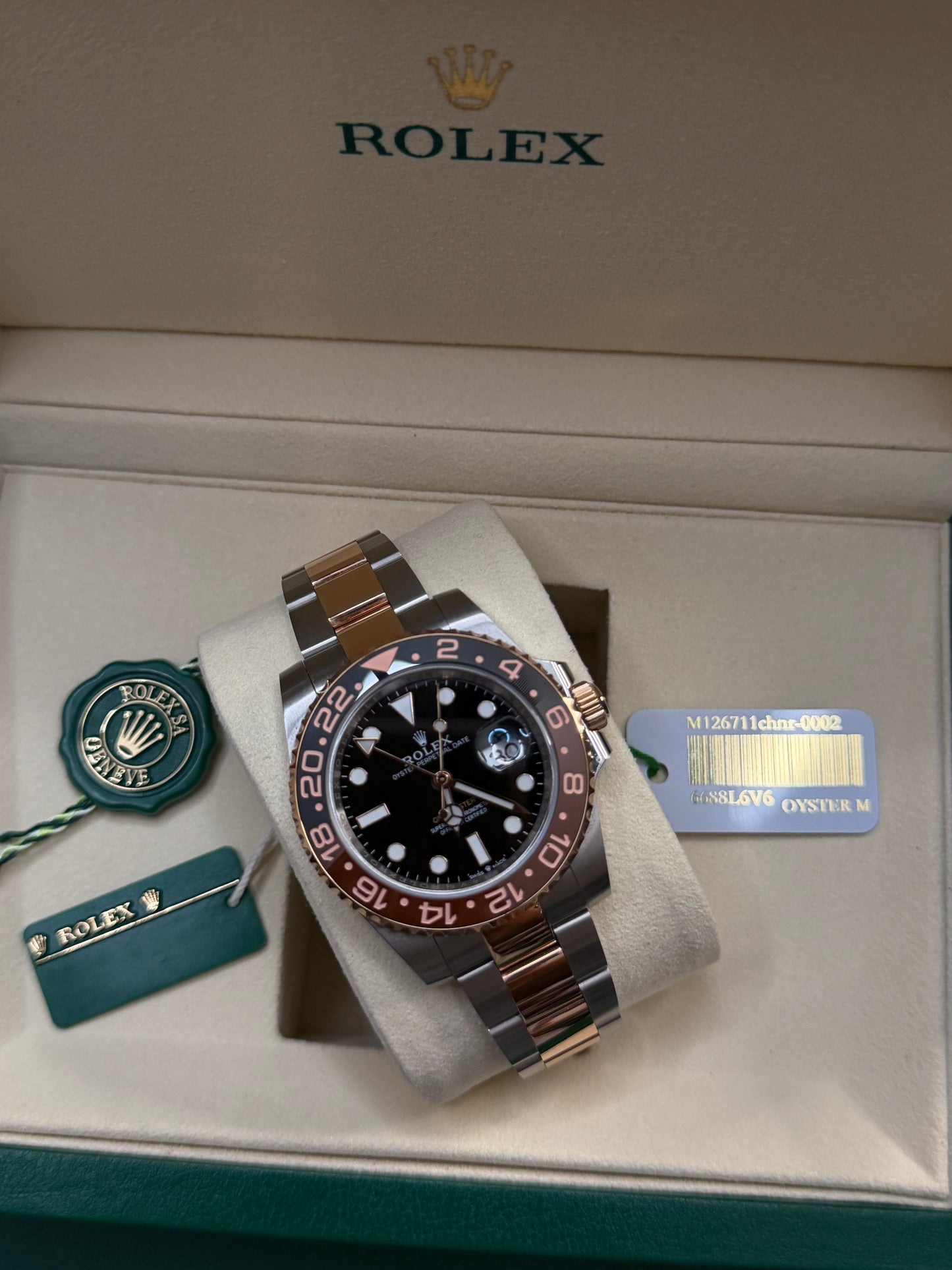 2025 126711CHNR "ROOTBEER" GMT 40mm