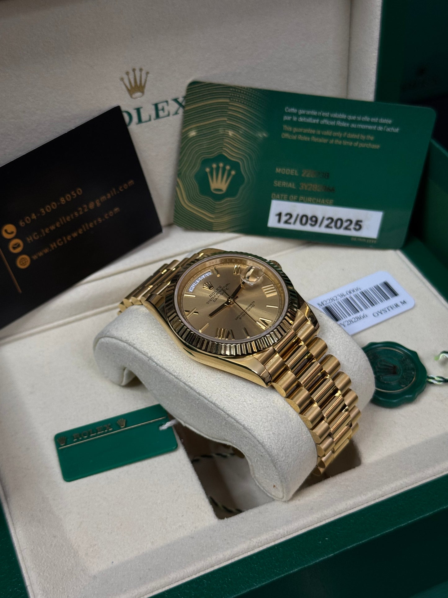 2025 228238 “Champagne” 40mm