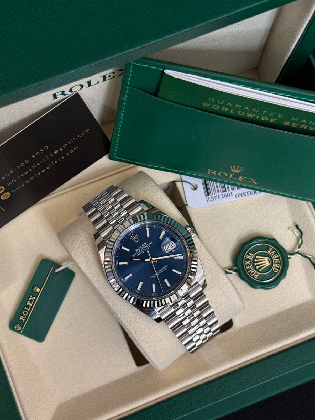 2025 126334 “sunburst Blue” 41mm