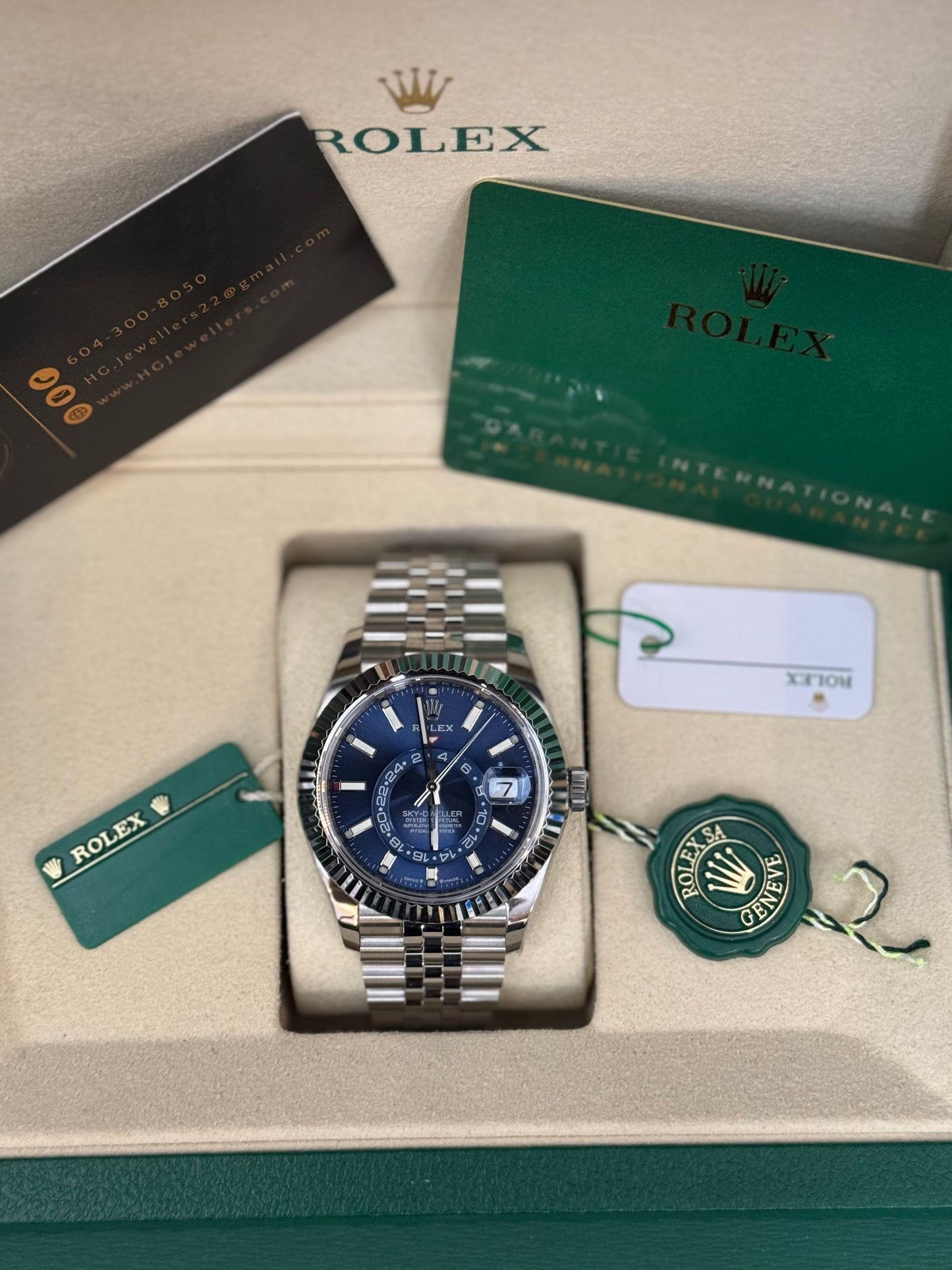 336934 “Blue” Skydweller Jubilee 42mm