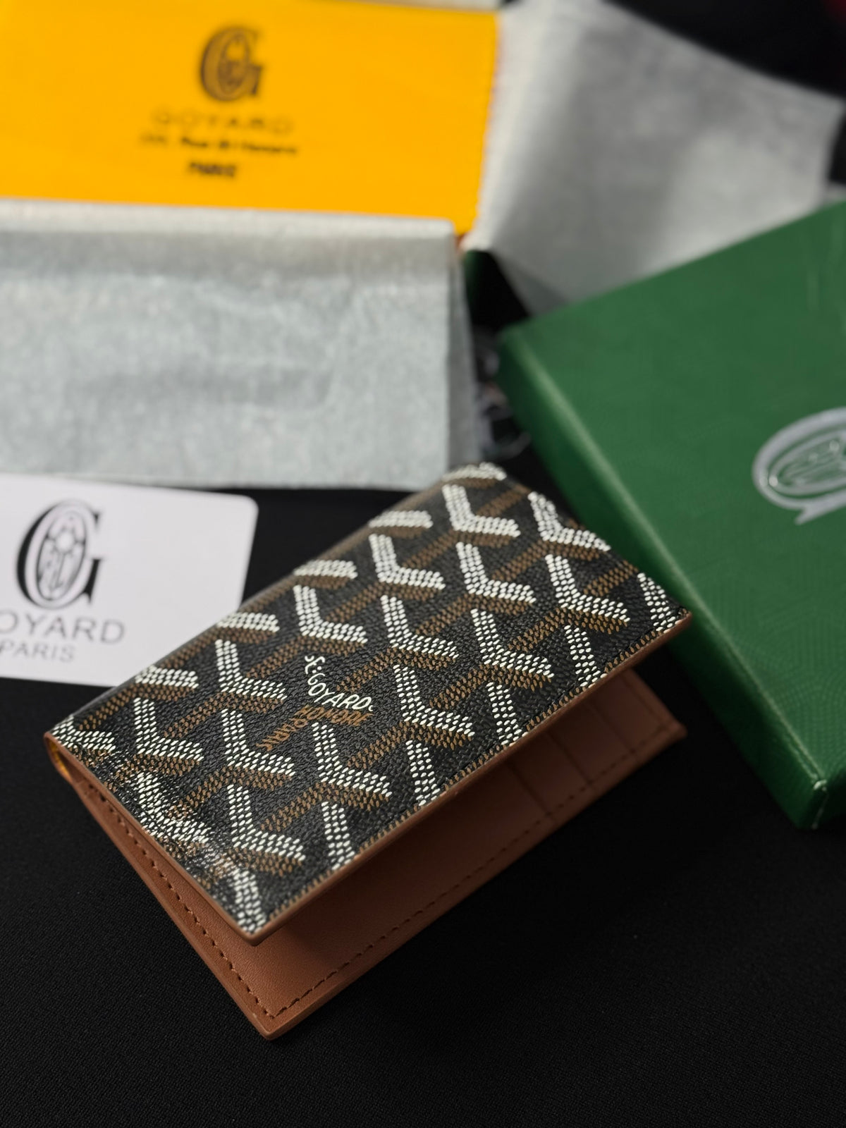 Saint-Pierre Bifold Wallet Black/Tan