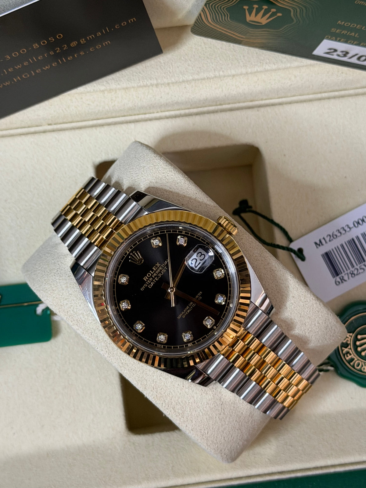 2026 126333 “Diamond dot BLK” 41mm