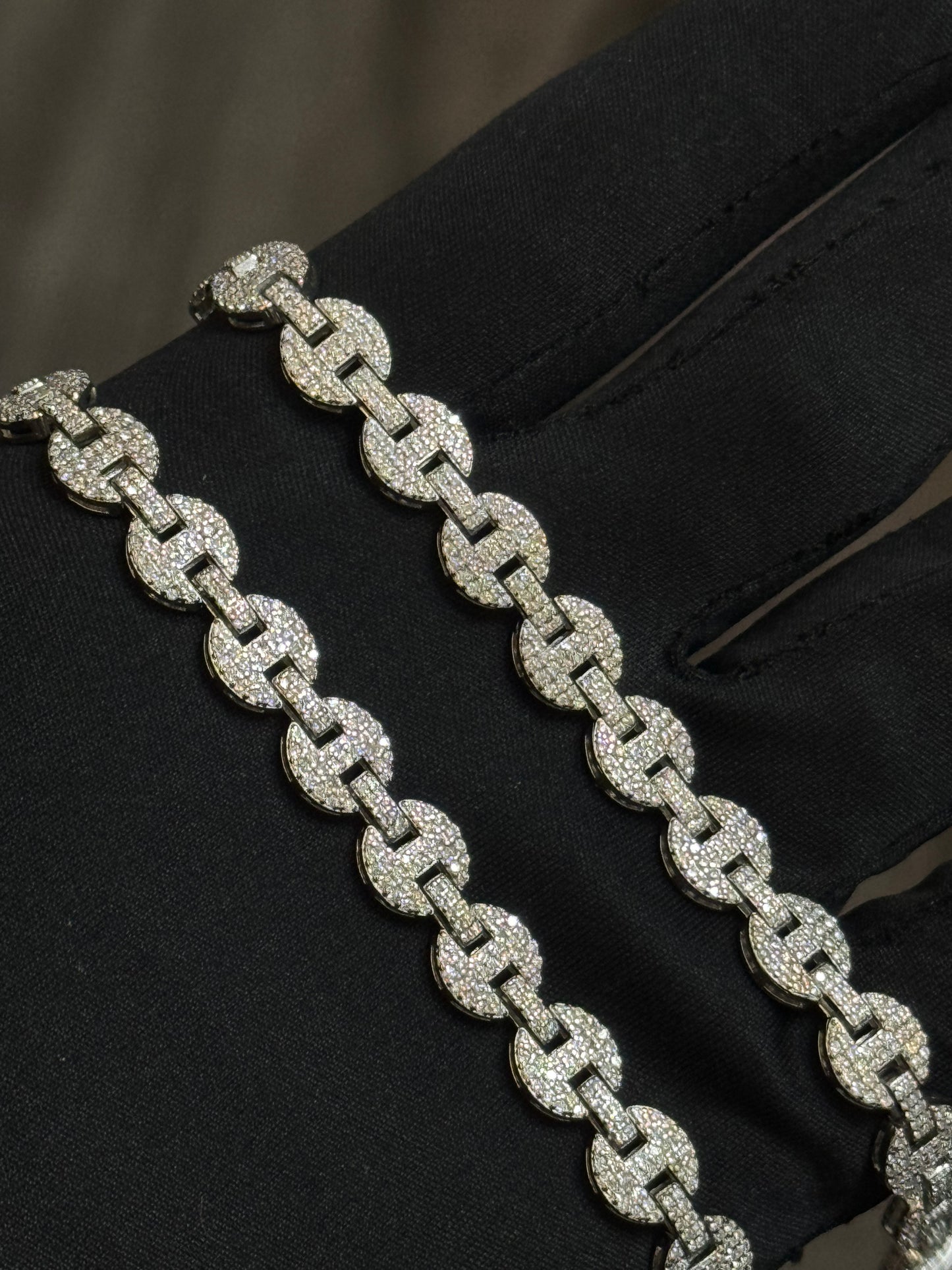14CTW Gucci Link Bracelet 8mm