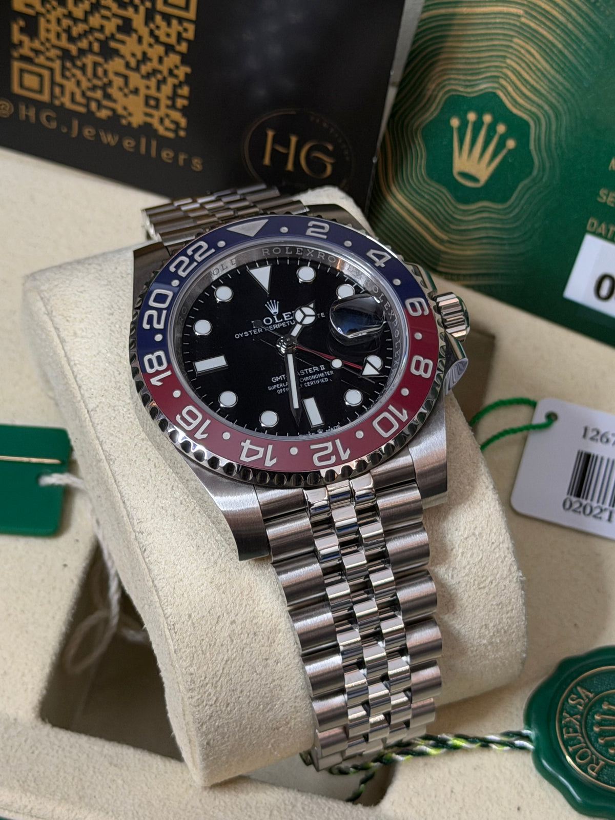2025 126710BLNO “PEPSI” 40mm