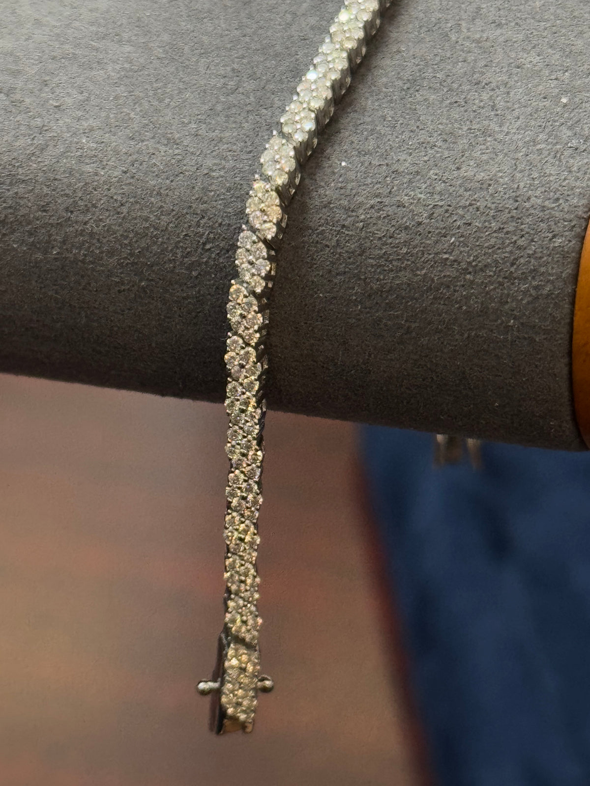 2.5CTW “Marquise Pave” Tennis Bracelet