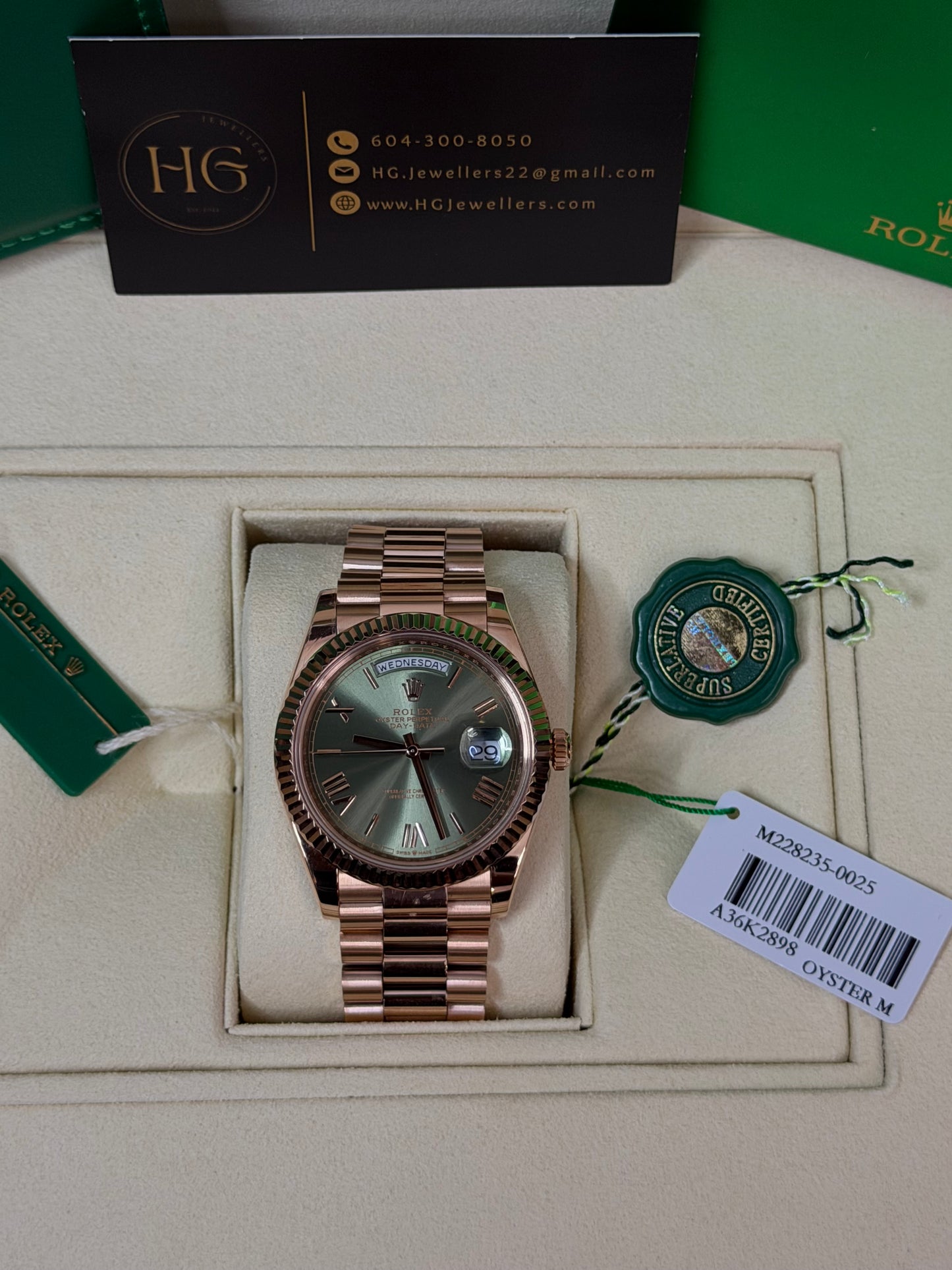 2026 228235 “Olive” 40mm