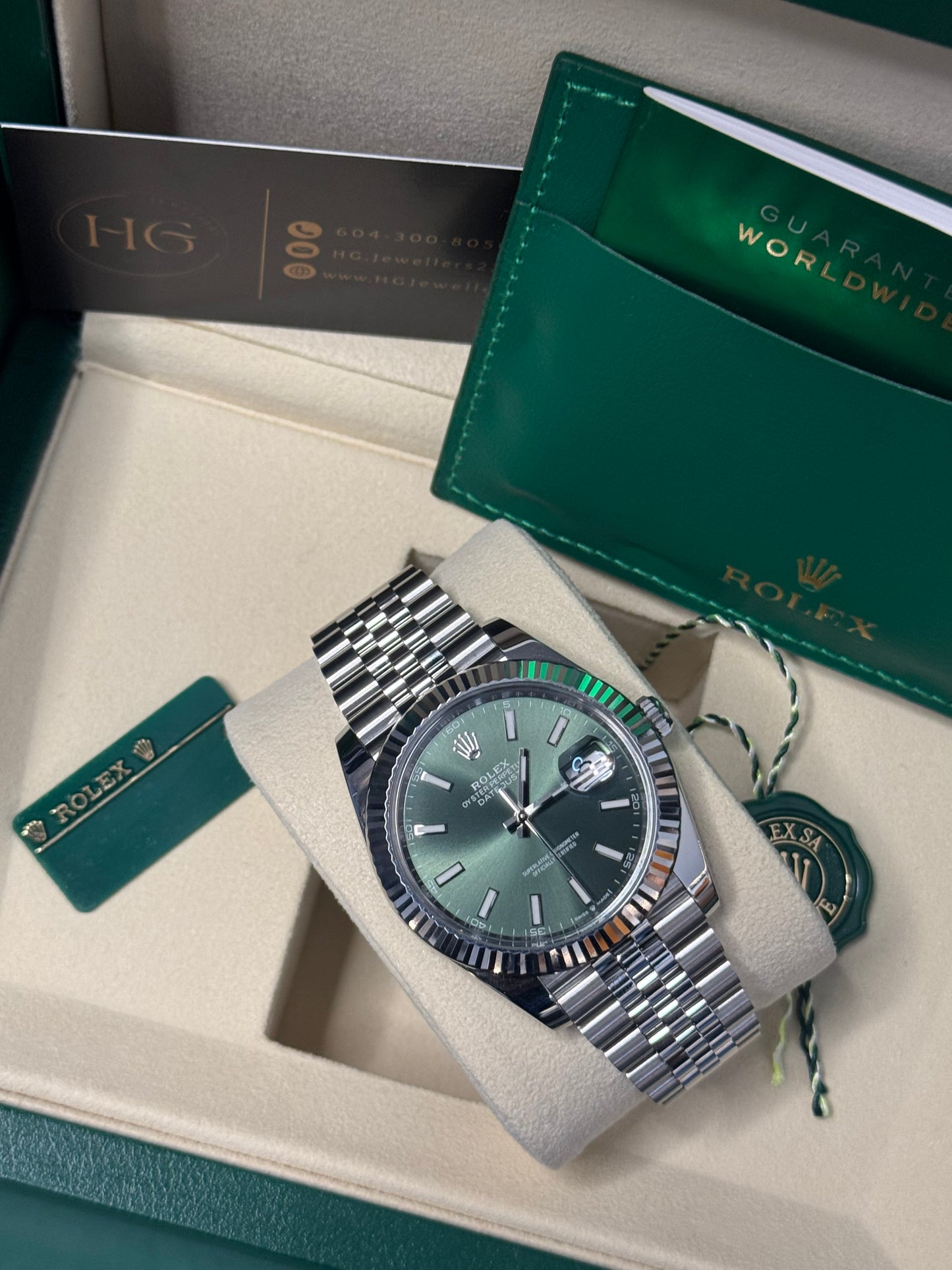 2026 126334 “green” 41mm