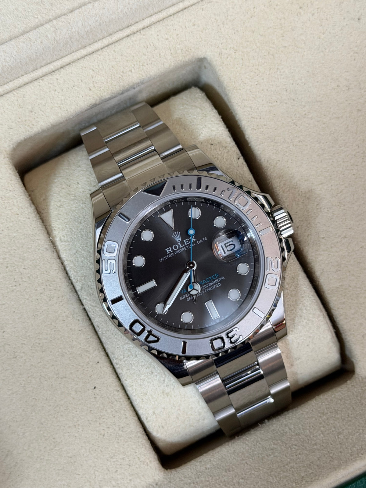 2024 126622 “Rhodium Silver” 40mm