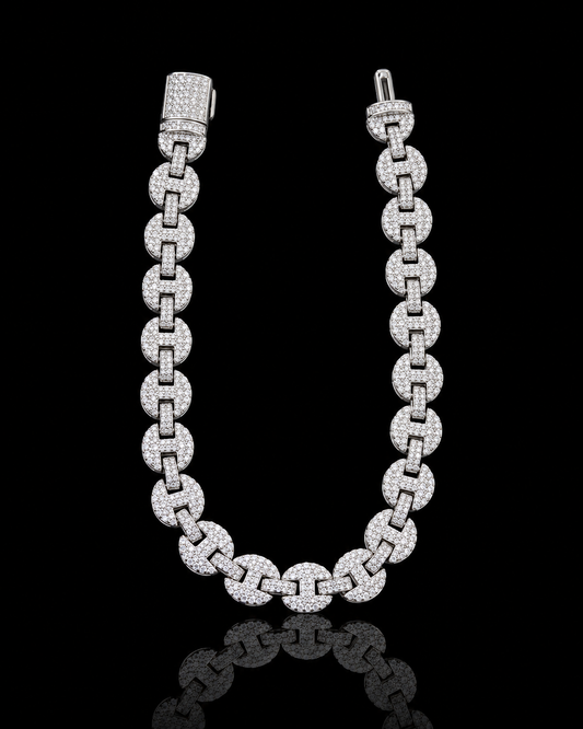 14CTW Gucci Link Bracelet 8mm