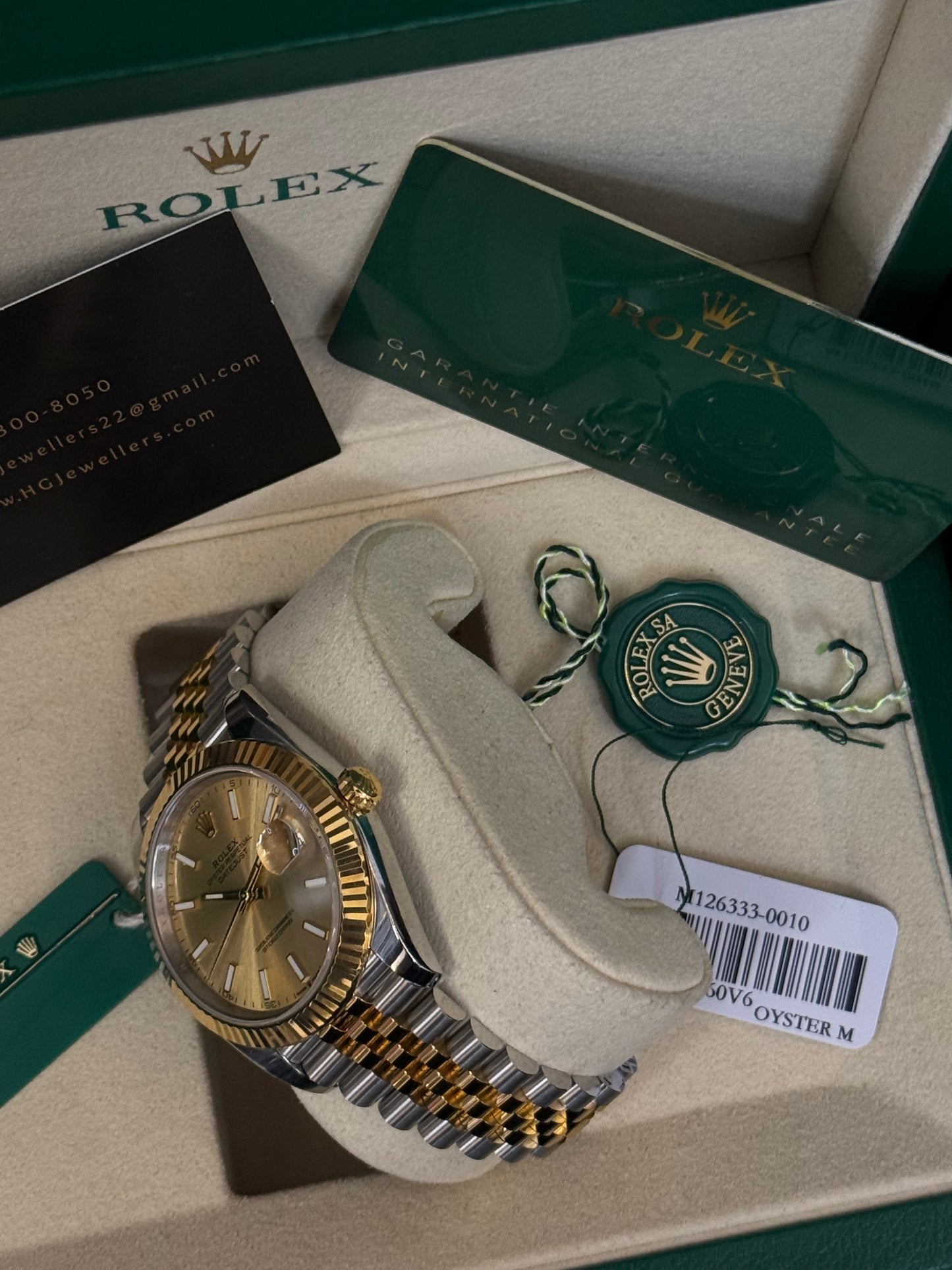 2026 126333"Champagne" 41mm