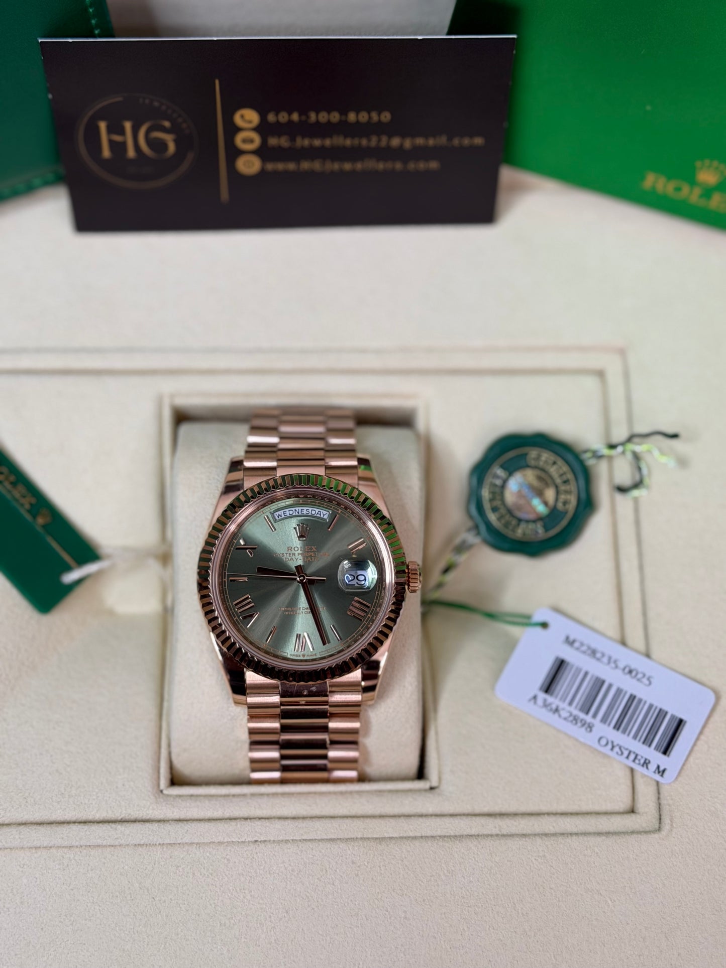 2026 228235 “Olive” 40mm