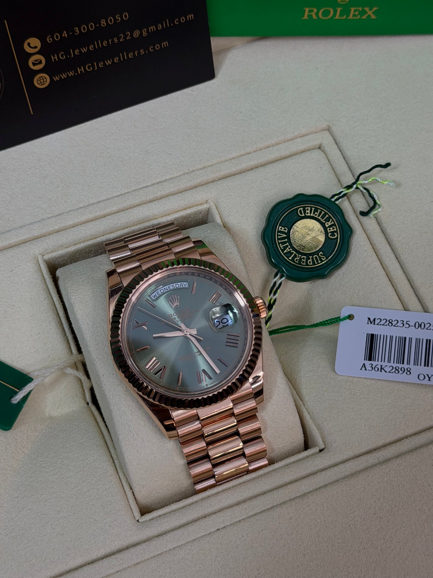 2026 228235 “Olive” 40mm