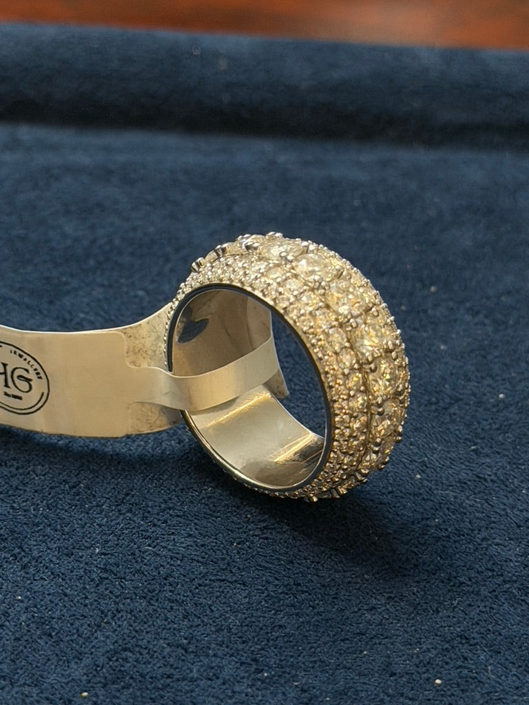 6.5CTW The Rapper style "Mogul Ring"