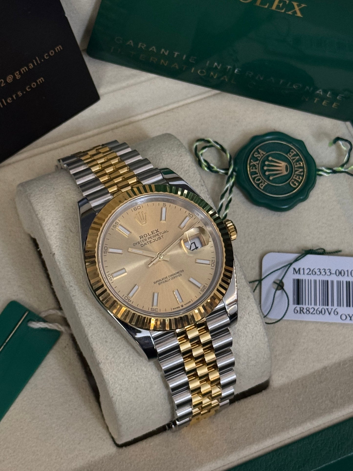 2026 126333"Champagne" 41mm