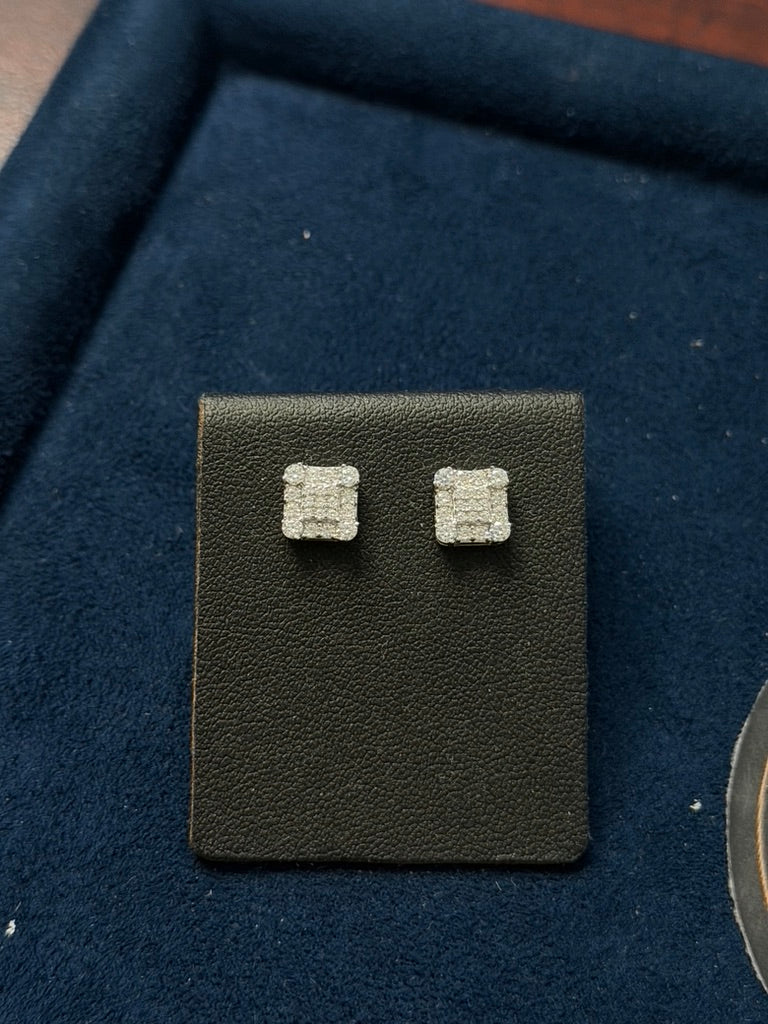 2CTW Square Pave with raised corner and (Twist back)