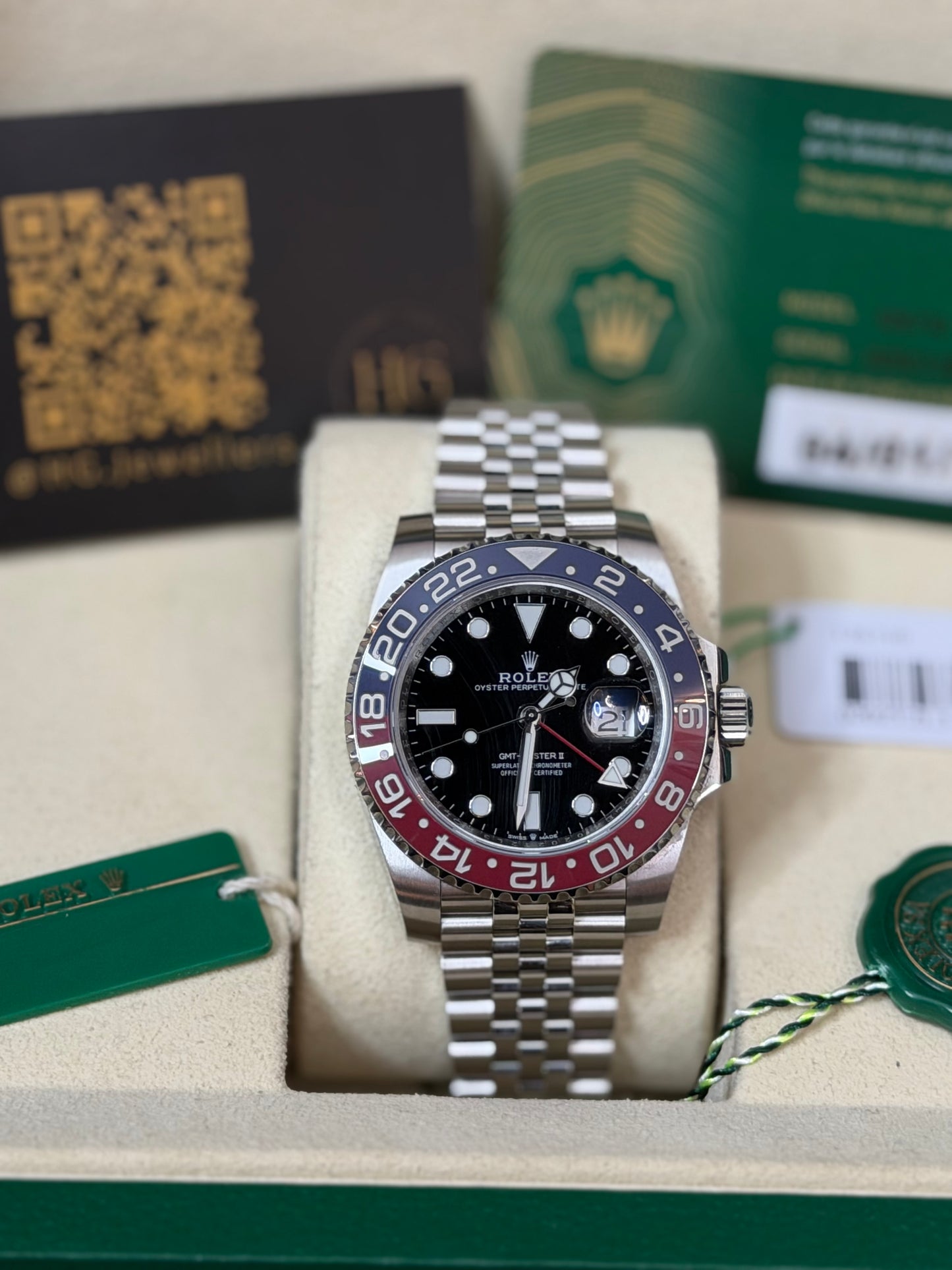 2026 126710BLNO “PEPSI” 40mm