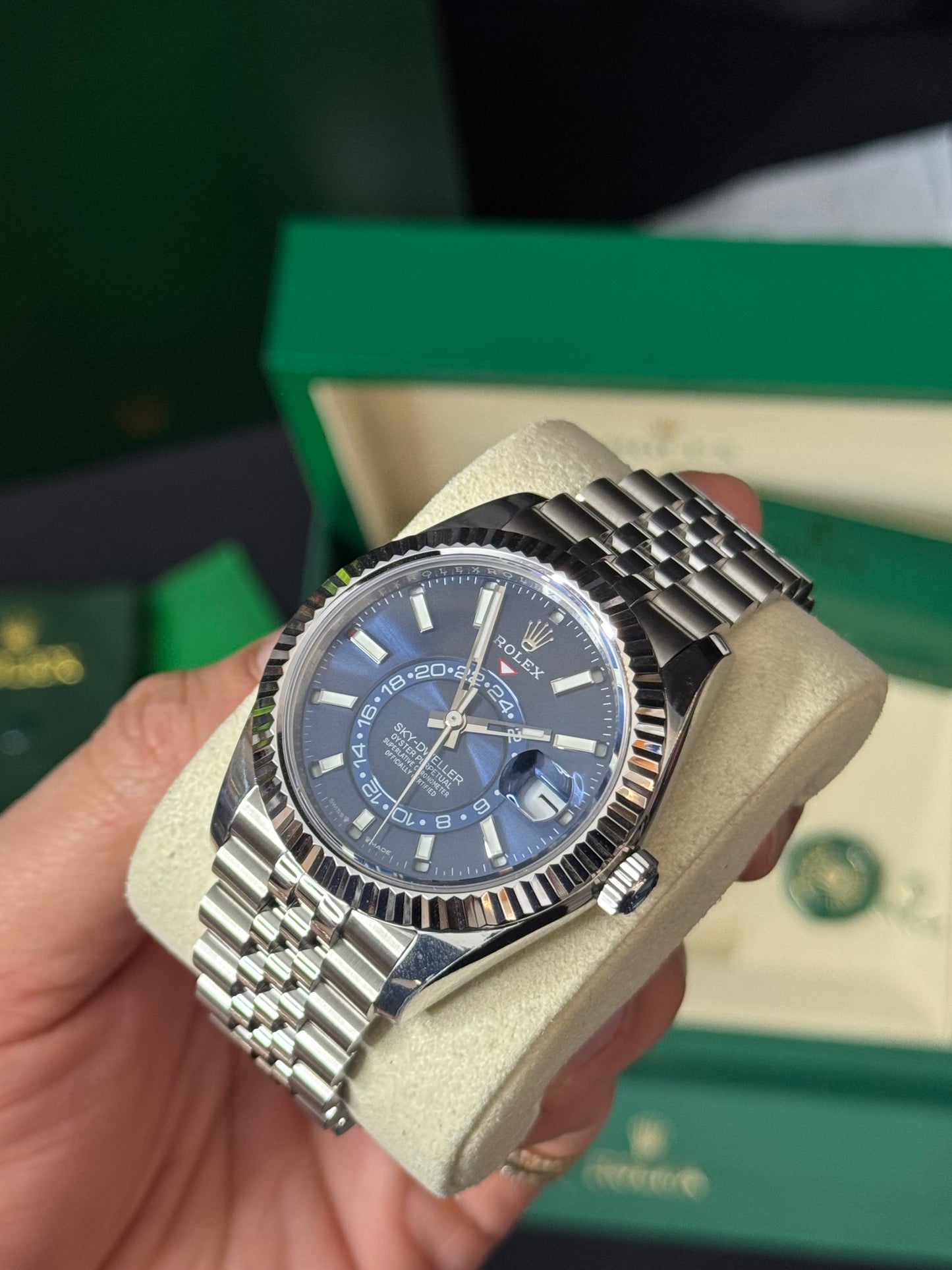 336934 “Blue” Skydweller Jubilee 42mm