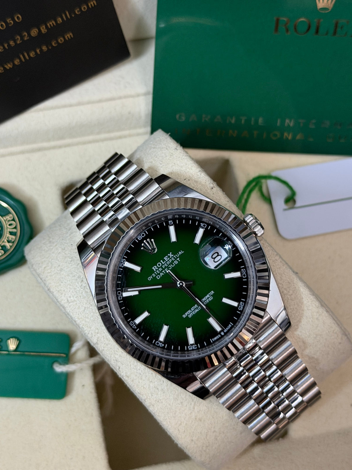 2026 126334 “Ombré Green” 41mm