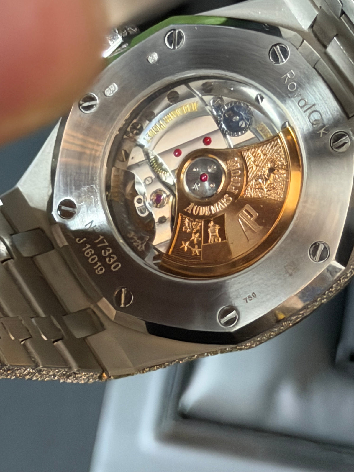 2018 15400ST “Honey comb setting” UAE dial 41mm